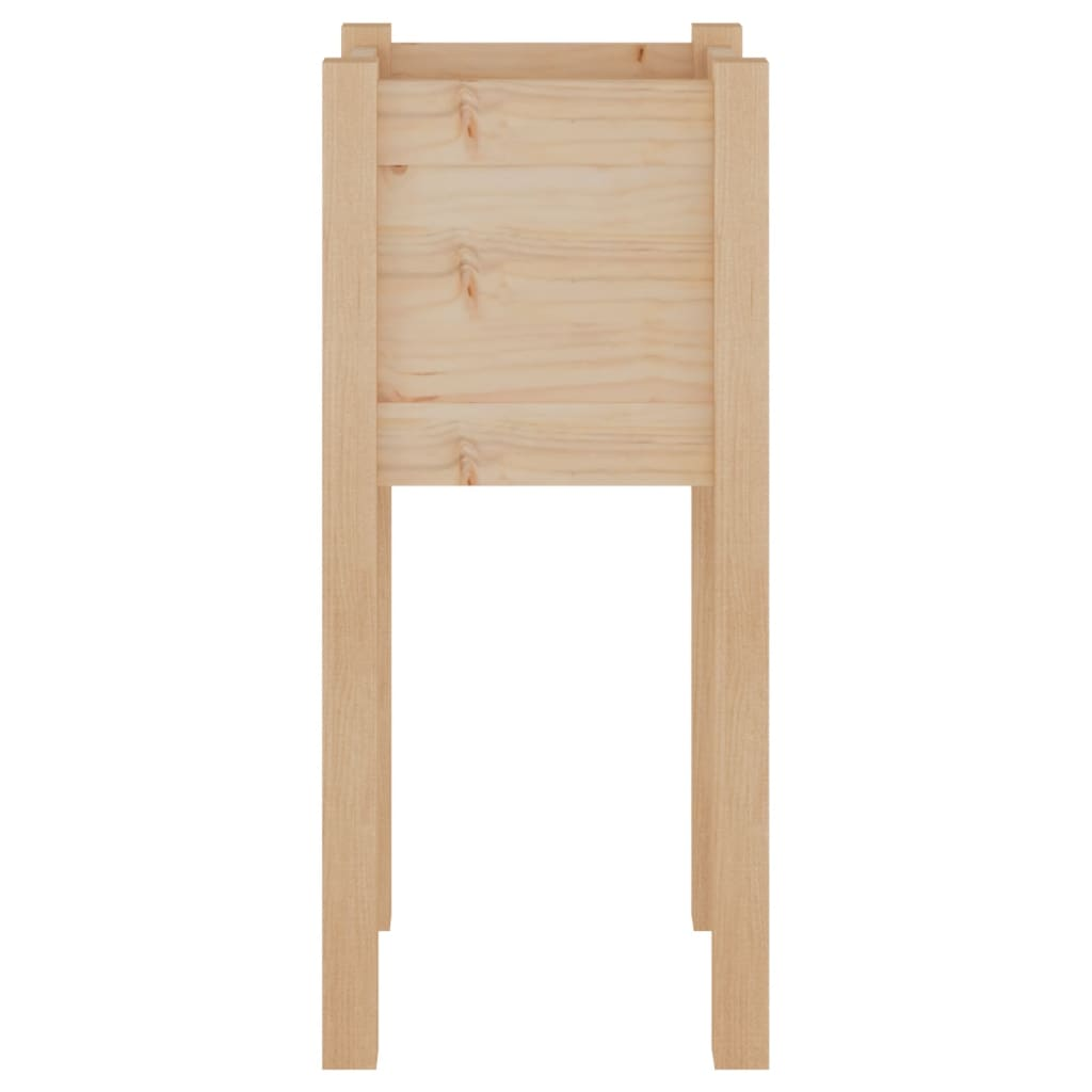 vidaXL Garden Planter 31x31x70 cm Solid Pinewood