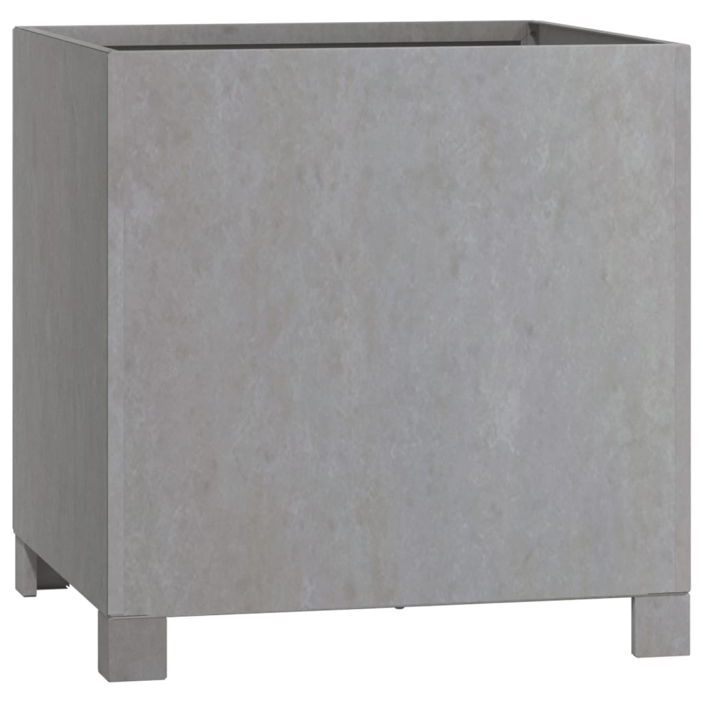 vidaXL Planter with Legs Rusty 42x40x43 cm Corten Steel