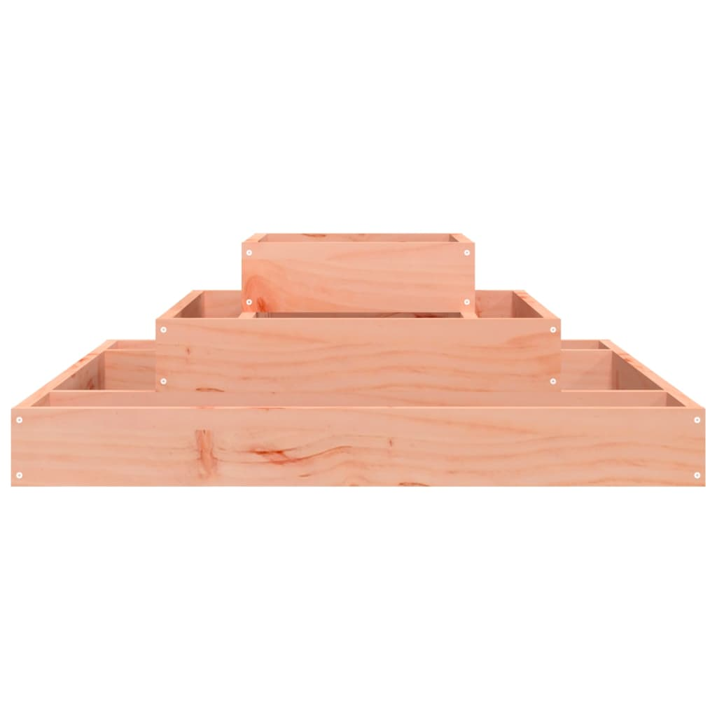 vidaXL Planter 80x80x27 cm Solid Wood Douglas