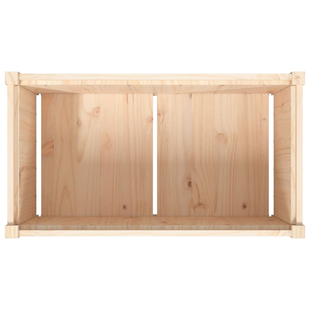 vidaXL Pine Wood Garden Planters, Set of 2 - Solid, Durable, & Attractive