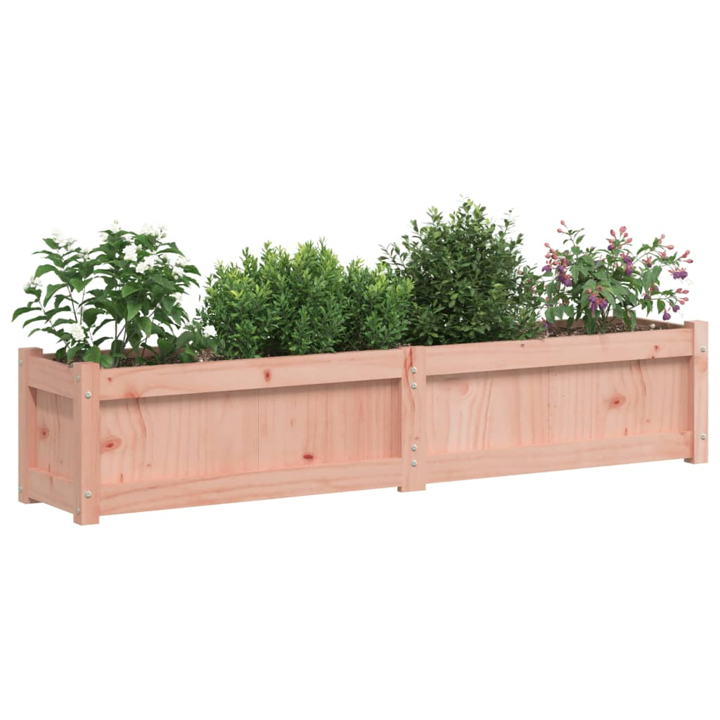 vidaXL Douglas Wood Garden Planters, Set of 2 - Sturdy, Elegant, & Long-Lasting