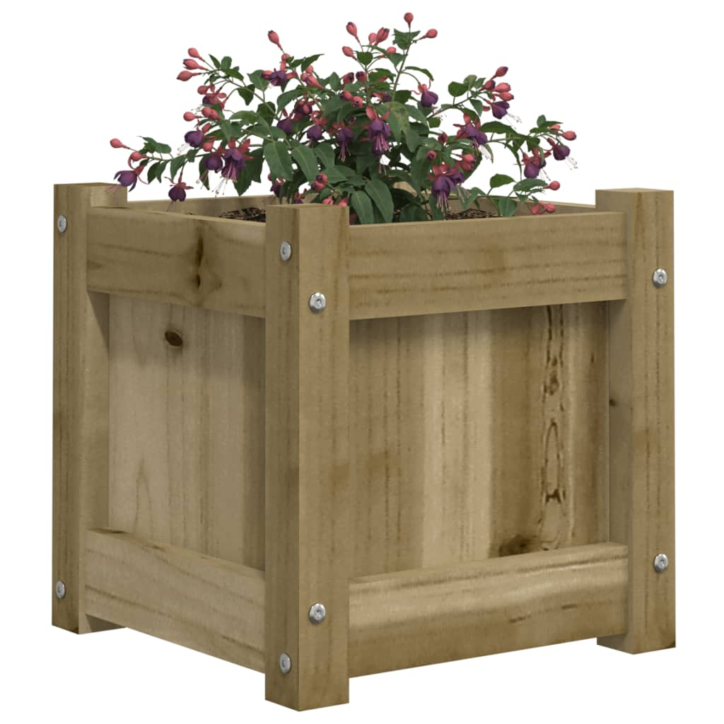 vidaXL Garden Planters 2 pcs Impregnated Wood Pine