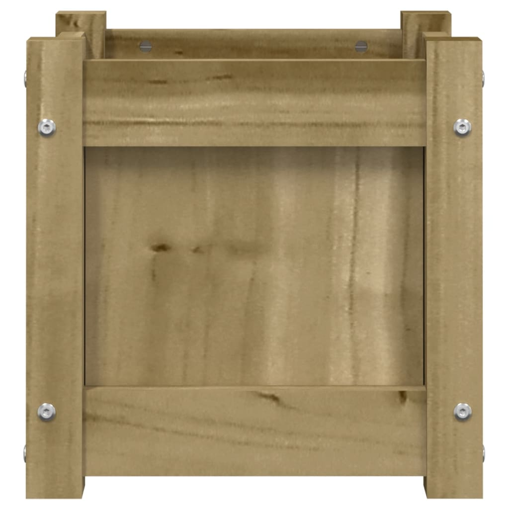 vidaXL Garden Planters 2 pcs Impregnated Wood Pine