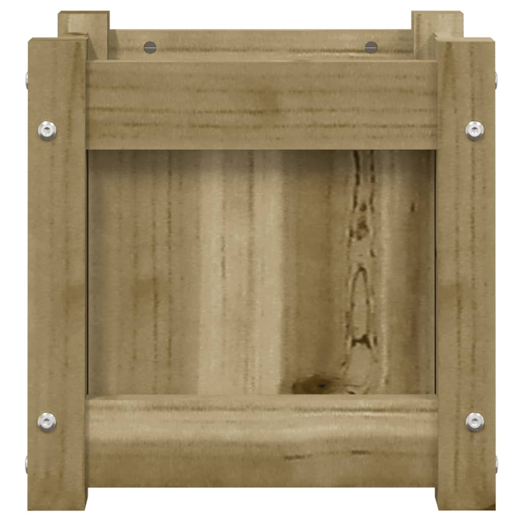 vidaXL Garden Planters 2 pcs Impregnated Wood Pine