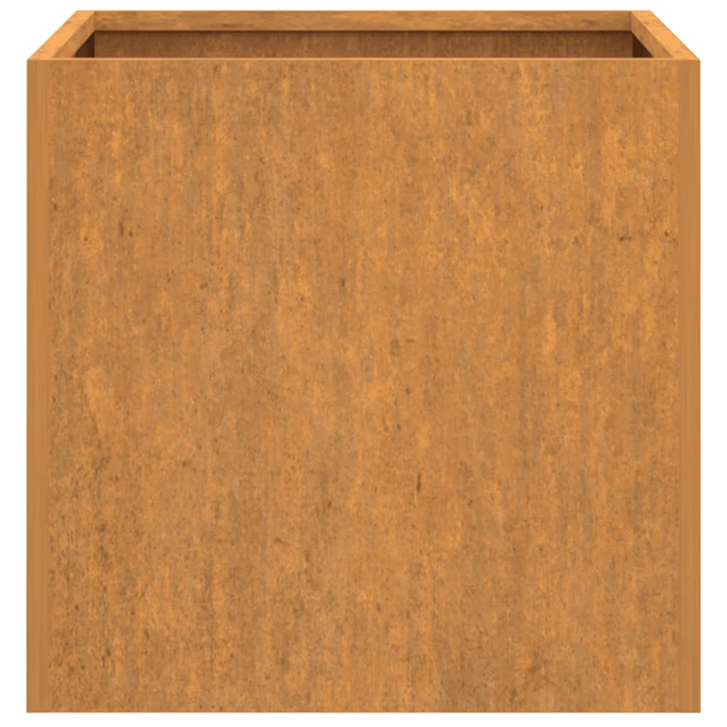 vidaXL Planter 32x30x29 cm Corten Steel