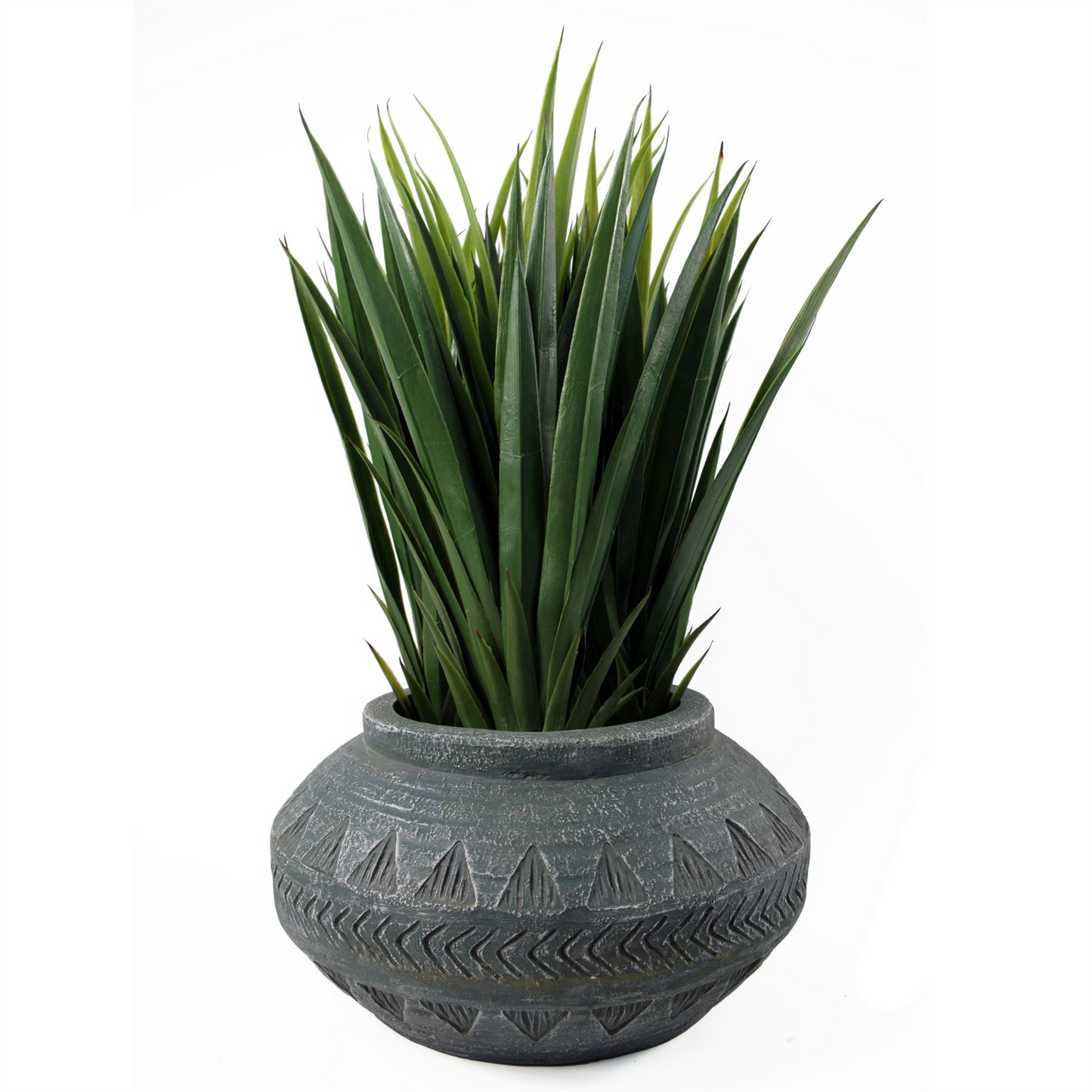 Triangle Planter - 21x40cm, Stylish & Modern Geometric Design for Plants