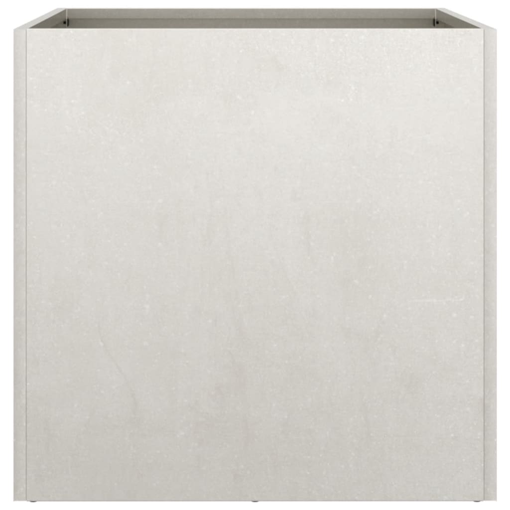 vidaXL Planter Silver 49x47x46 cm Stainless Steel