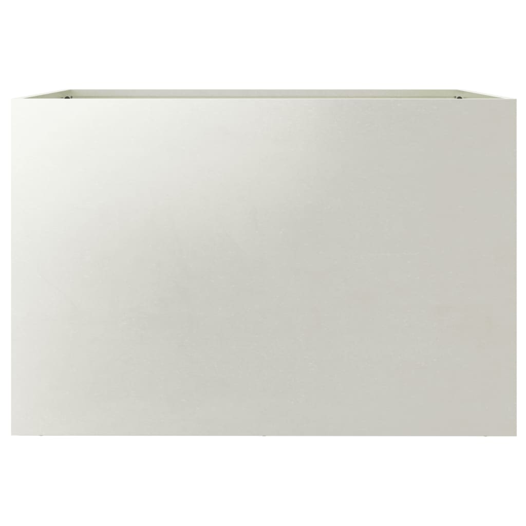 vidaXL Planter Silver 62x47x46 cm Stainless Steel