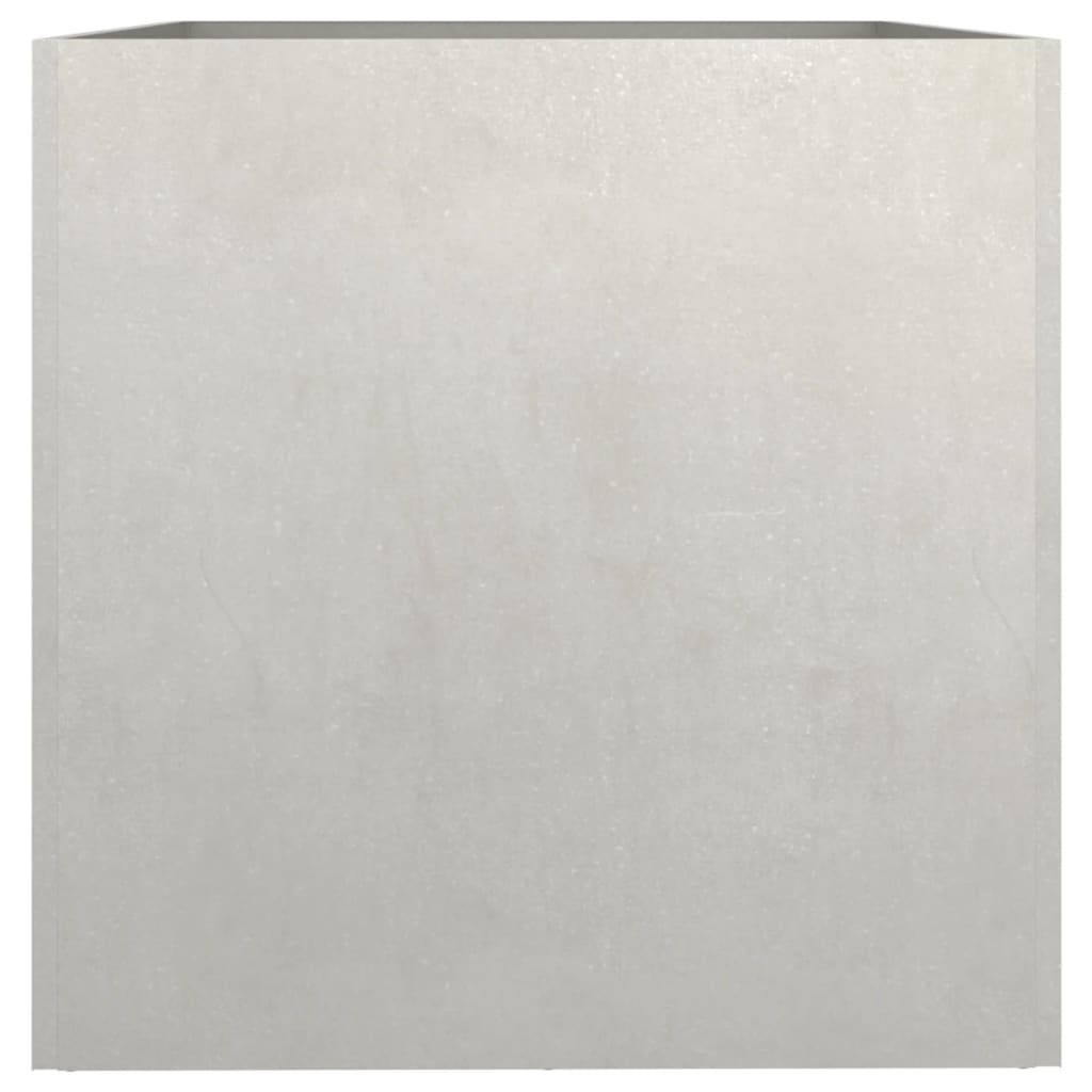vidaXL Planter Silver 62x47x46 cm Stainless Steel