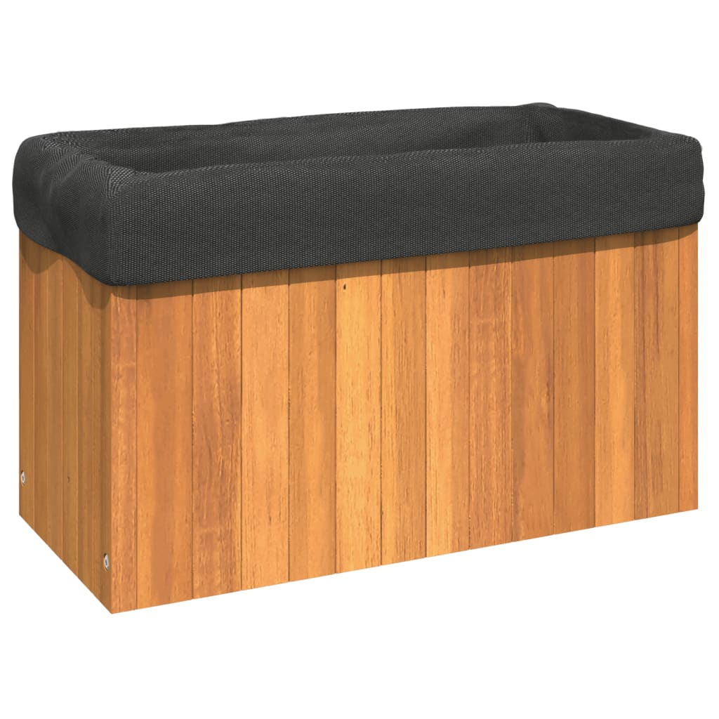 vidaXL Garden Planter 59x27.5x35 cm Solid Wood Acacia