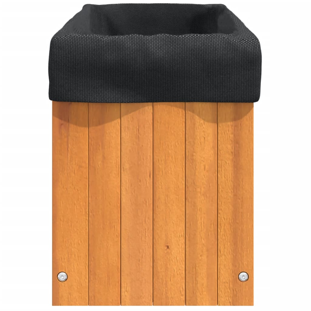 vidaXL Garden Planter 59x27.5x35 cm Solid Wood Acacia