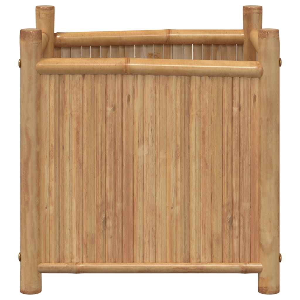 vidaXL Planter 50x50x50 cm Bamboo