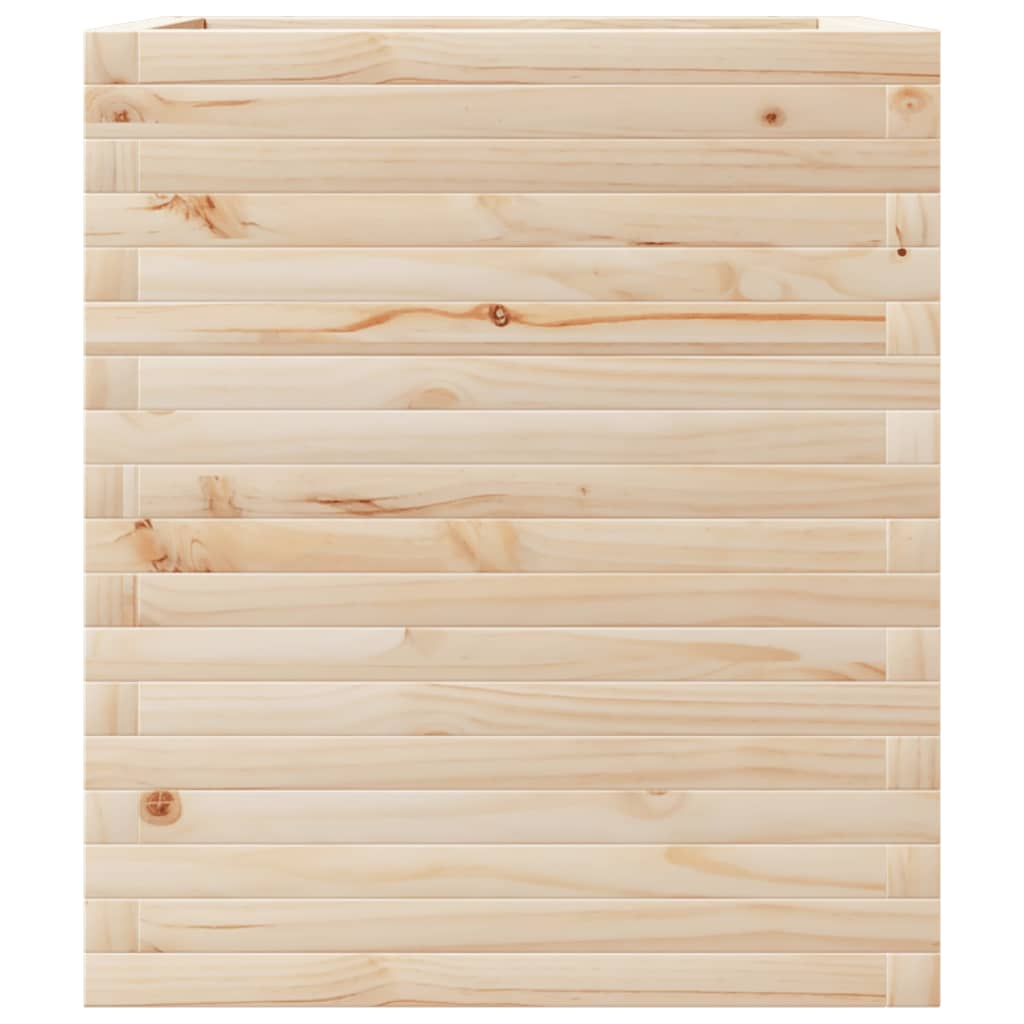 vidaXL Garden Planter 60x60x68.5 cm Solid Wood Pine