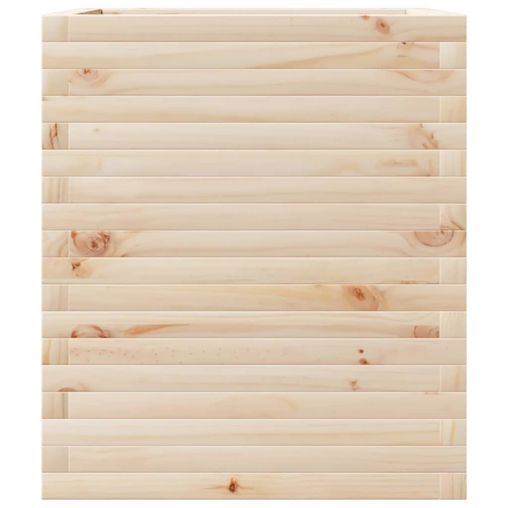 vidaXL Garden Planter 60x60x68.5 cm Solid Wood Pine