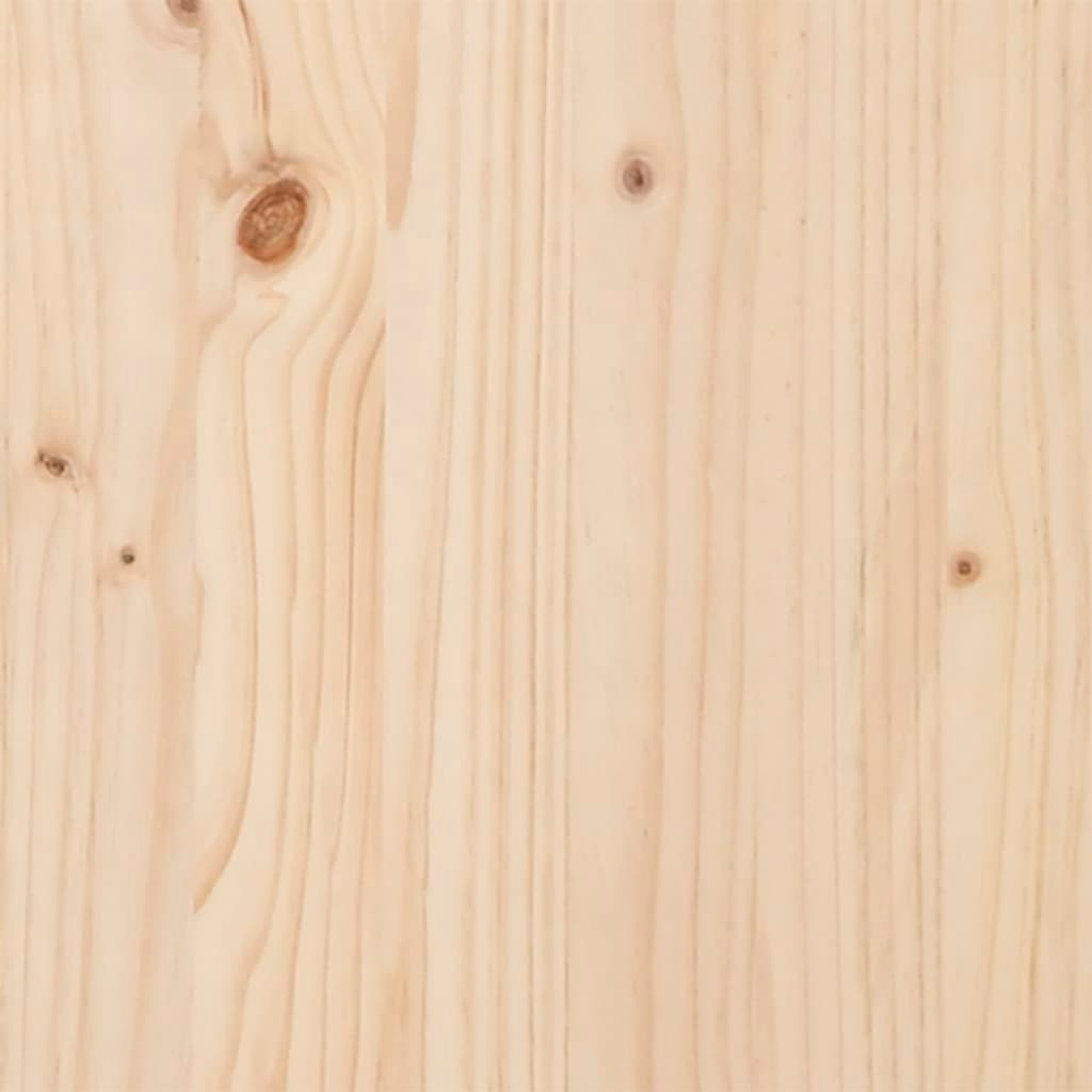 vidaXL Garden Planter 60x60x68.5 cm Solid Wood Pine