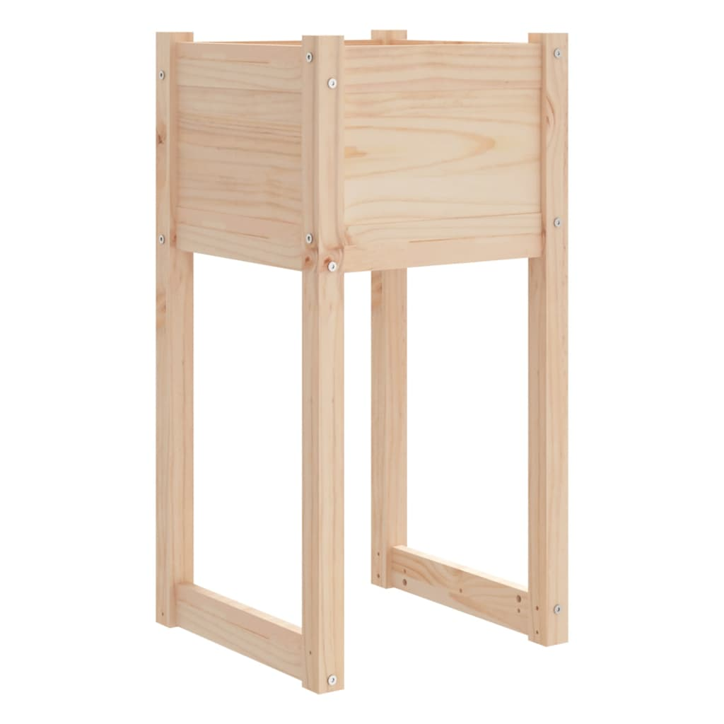 vidaXL Planters 2 pcs 40x40x81 cm Solid Wood Pine