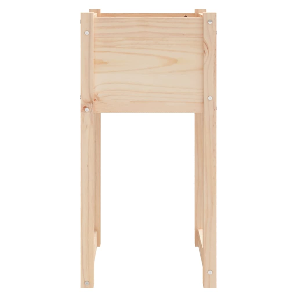 vidaXL Planters 2 pcs 40x40x81 cm Solid Wood Pine