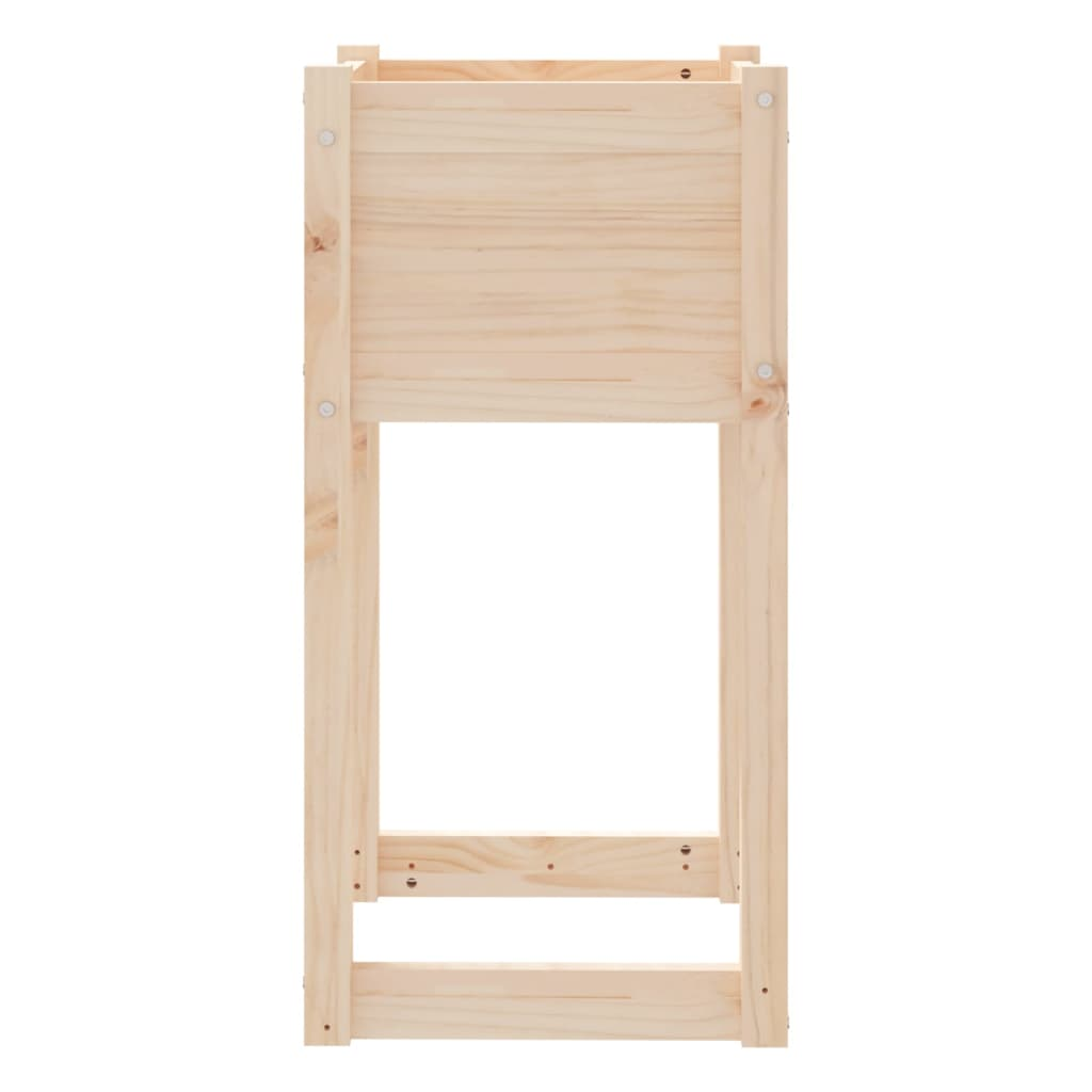 vidaXL Planters 2 pcs 40x40x81 cm Solid Wood Pine