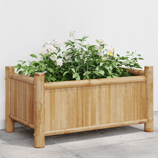 vidaXL Planter 50x30x25 cm Bamboo